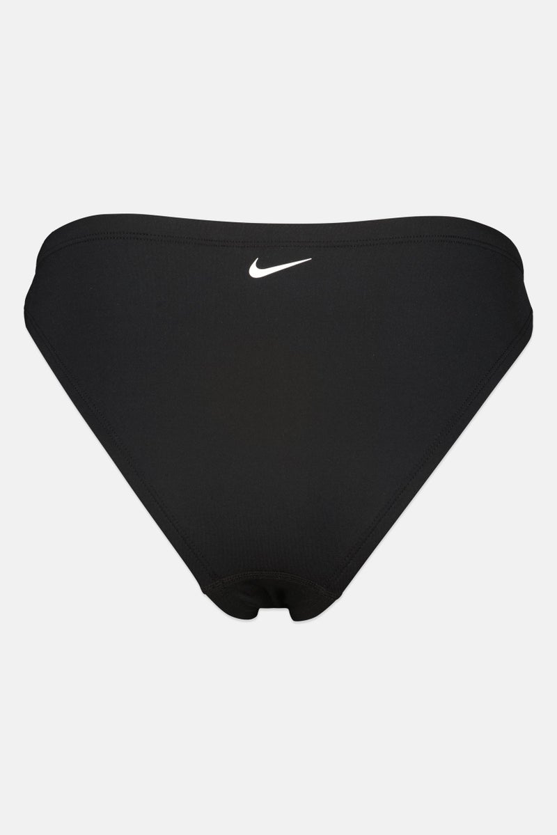 Nike Women Solid Bikini Bottom, Black - Image 3